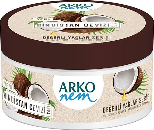 ARKO CREAM 250 ML PRECIOUS OILS COCONUT*12