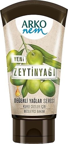 ARKO KREM 60 ML DEĞERLİ YAĞLAR ZEYTİNYAĞLI*24