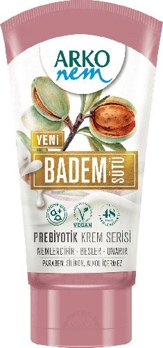 ARKO KREM 60 ML PREBİYOTİK BADEM SÜTÜ*24