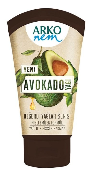 ARKO KREM 60 ML DEĞERLİ YAĞLAR AVOKADO*24