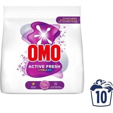 OMOMATİK ACTIVE FRESH 1,5 KG RENKLİ*9