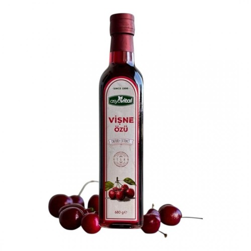 ASYA VİTAL 680 GR VİŞNE MEYVE ÖZÜ*12