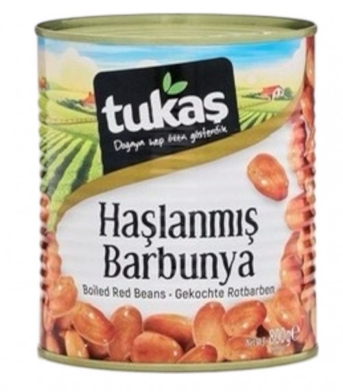 TUKAŞ 800 GR BARBUNYA HAŞLAMA TNK*12
