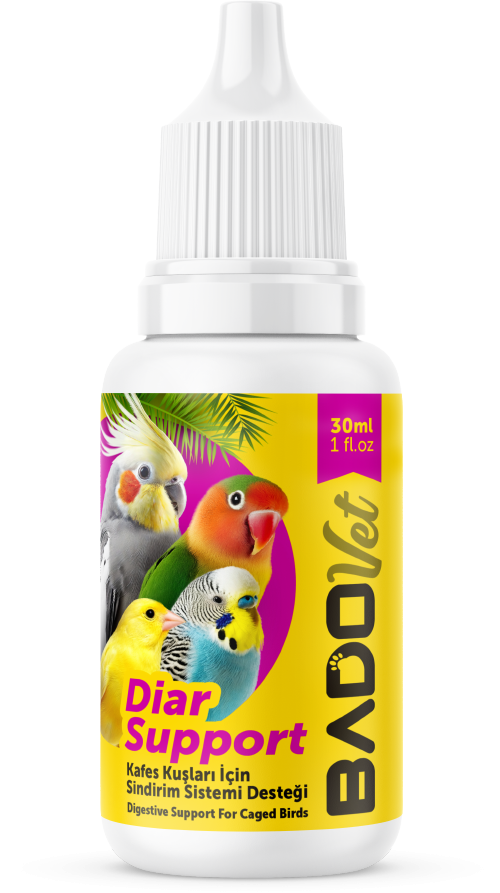 BADO 30 ML KAFES KUŞ İÇİN SİND.DEST.DİAR VİTAMİN*6