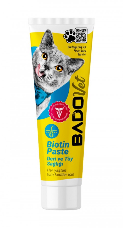 BADO 100 GR KEDİ PASTE BESİN TAKVİYESİ TÜP*12