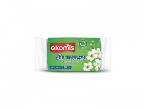 EKOMİS ÇÖP TORBASI KÜÇÜK BOY 30LU*50