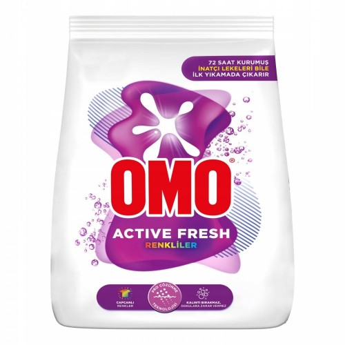 OMOMATİK ACTIVE FRESH 4 KG RENKLİ*1