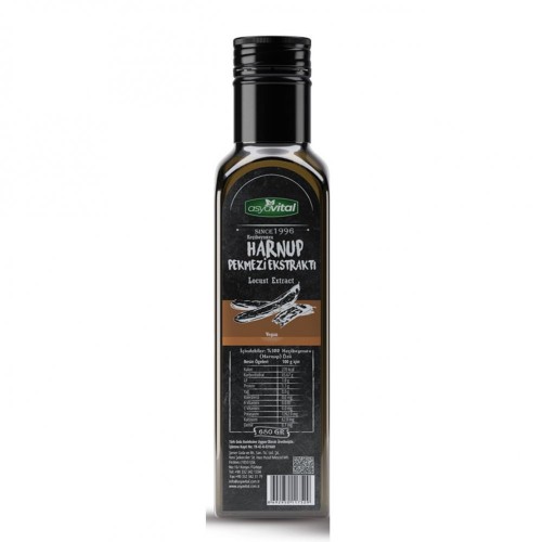 ASYA VİTAL 680 GR HARNUP PEKMEZ ÖZÜ*12
