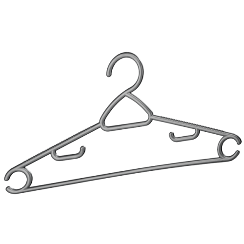 AK 296 CLASS DRESS HANGER 4 PCS * 1