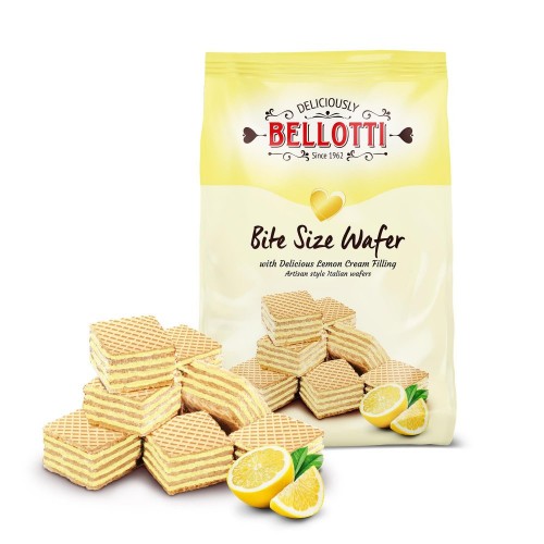 بيفا بيلوتي 200 غرام ويفر مكعبات الليمون * 12 (1065A)