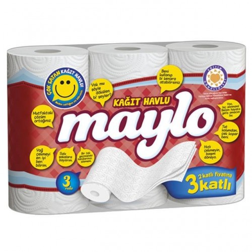 MAYLO PAPER TOWEL 3 PCS *8