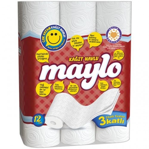 MAYLO PAPİERS DE CUİSİNE 12 PCS*4