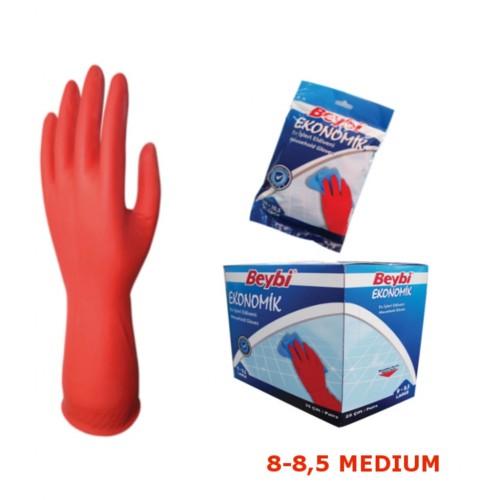 BEYBI DISHWASHER GLOVES 8-8.5 * 25