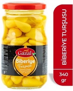 GAZAL TURŞU 340 GR BİBERİYE *12