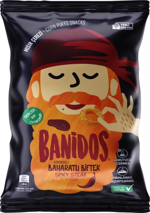 BANİDOS 35 GR MISIR ÇEREZİ BİFTEK*48
