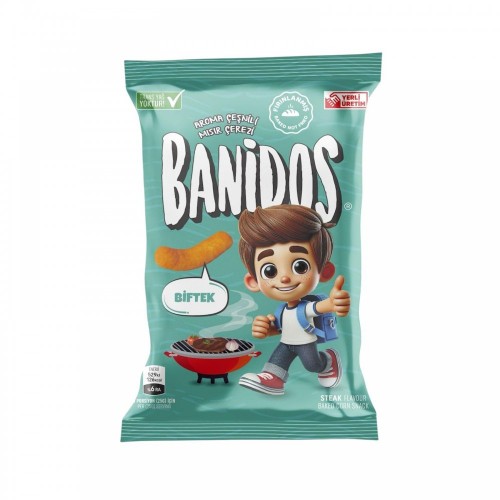 BANİDOS 18 GR MISIR ÇEREZİ BİFTEK*60