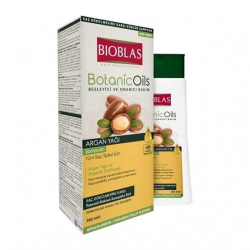 BİOBLAS BOTANİC SHAMPOO 360ML ARGAN * 6