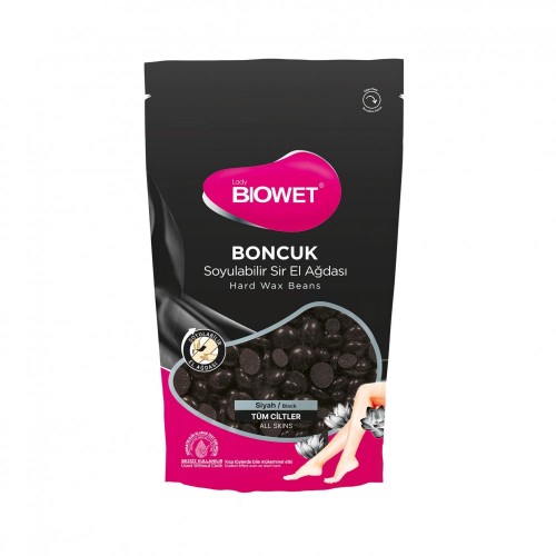 BİOWET BONCUK AĞDA 220 GR SİYAH*24