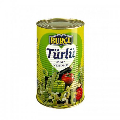 BURCU CANNED MIX VEGETABLE 4 KG*6
