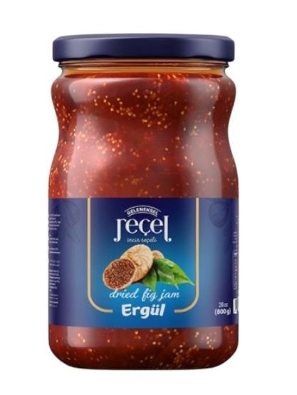 ERGÜL REÇEL 800 GR KAVANOZ K.İNCİR*9