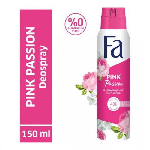 FA DEO 150 ML PİNK PASSİON*1