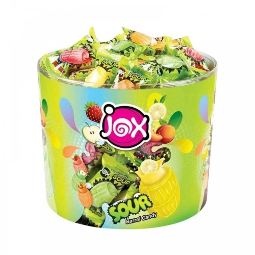 DK.JOX BONBON 5 GR EKŞİLİ SİLİNDİR ŞEKER*200