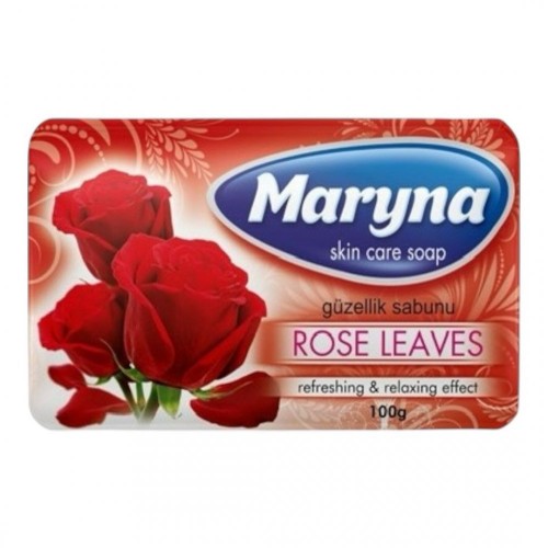 MARYNA SABUN 100 GR ROSE LEAVES*6
