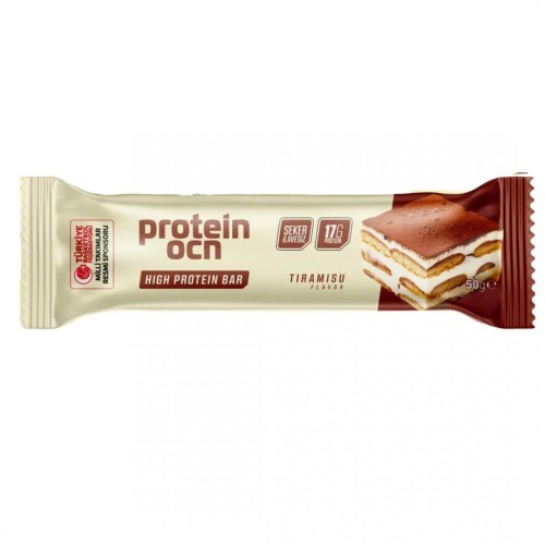 PROTEİNOCEAN 50GR HİGH PROTEİN BAR TİRAMUSU*12
