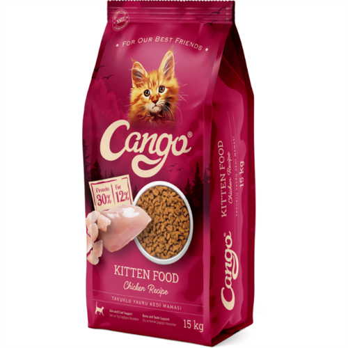 CANGO 15 KG YAVRU KEDİ MAMASI KİTTEN TAVUKLU*1
