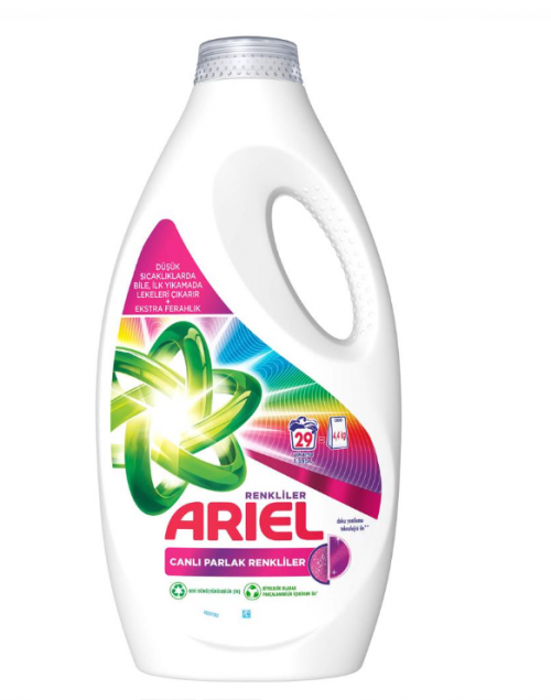 ARIEL LIQUID 1,450 ML COLORS 29 WASH*4