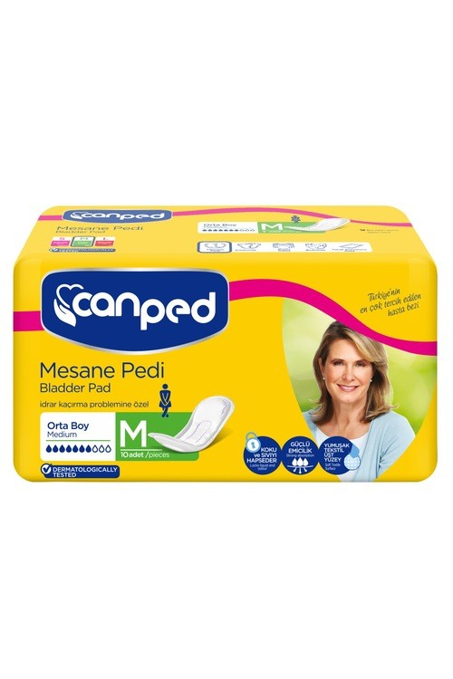 CANPED MESANE PEDİ MEDIUM*6 SARI