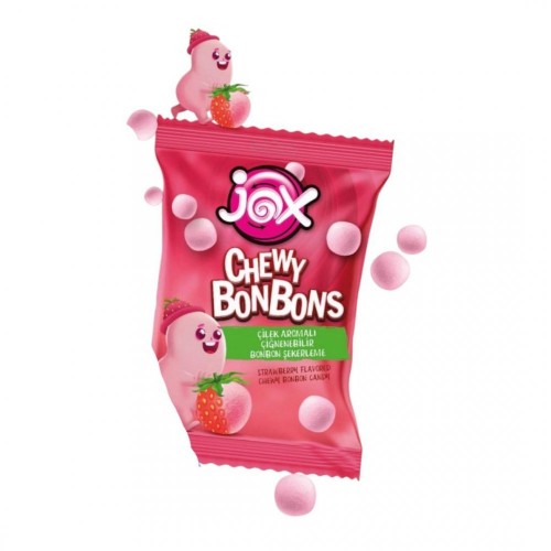 DK.JOX CHEWY 90 GR BONBON ÇİLEK ŞEKER*12