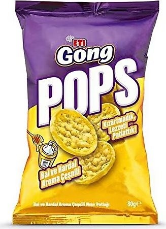 ETİ (7130504)GONG POPS BAL HARDAL 80GR*10