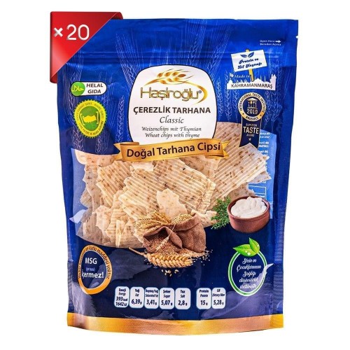 HAŞİROĞLU 450 GR MAVİ ÇEREZLİK TARHANA*20