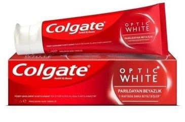 COLGATE 50 ML OPTICAL WHITE SHINING WHITE*12