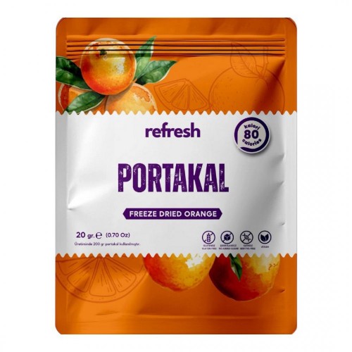 REFRESH FREEZE 20 GR KURUTULMUŞ HALKA PORTAKAL*10