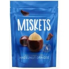 MISKETS 70 GR MILK CHOCOLATE COATED HAZELNUT DRAGEE*12