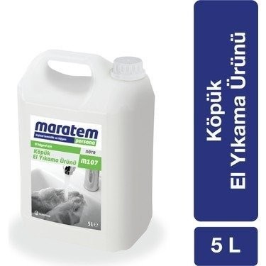 MARATEM (M107) 5 LT FOAM HAND WASHING SOAP*2
