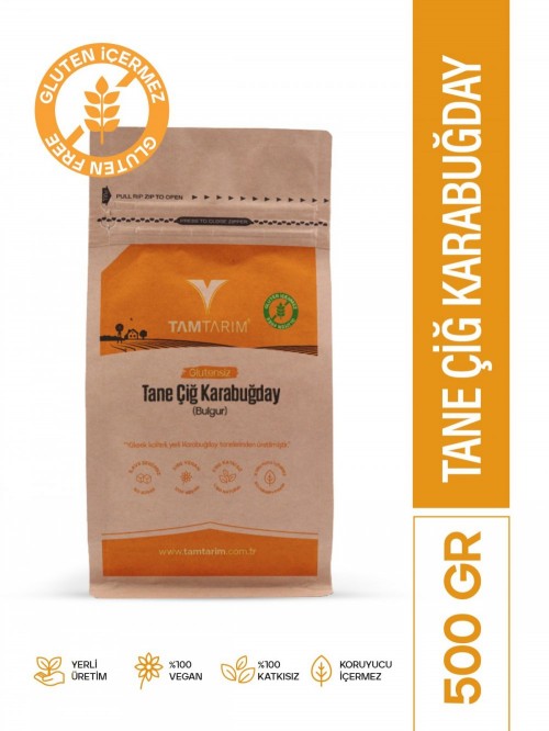 WHOLE FARM 500 GR GLUTEN-FREE BUCKWHEAT RAW GRAIN BULGUR*12