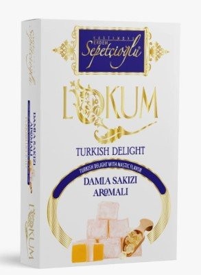 SEPETÇİOĞLU 270GR DAMLA SAKIZLI LOKUM*12