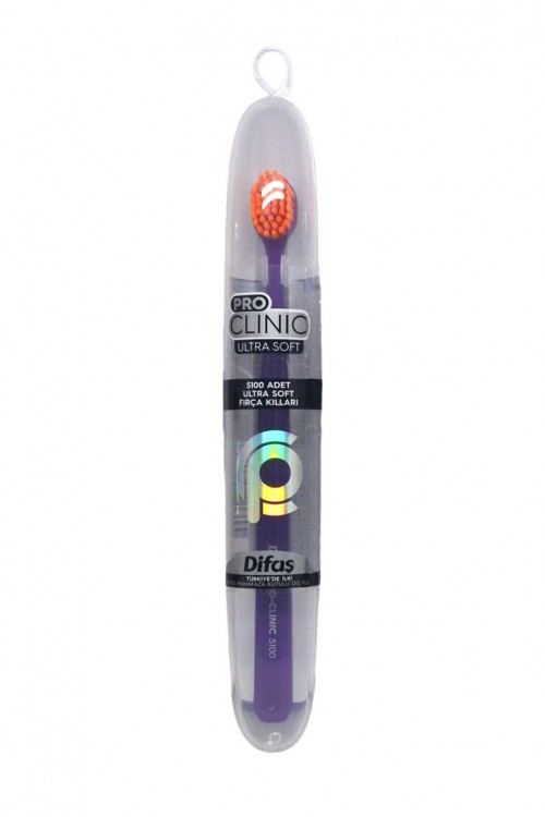 DİFAŞ PRO-CLINIQUE BROSSE À DENTS AVEC BOÎTE ULTRASOFT*1