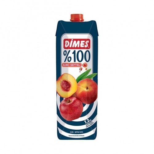 DIMES 1LT TETRA 100% APPLE&PEACH*12