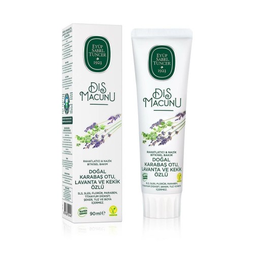 EYÜP SABRİ 90ML BUCKWHEAT, LAVENDER, THYME TOOTHPASTE*48