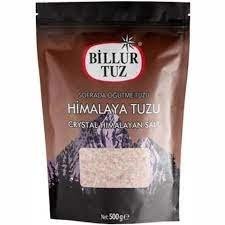 BİLLUR TABLE GRINDING HIMALAYA SALT 500GR DOYPACK *12