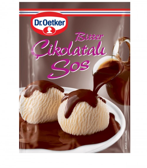 DR.OETKER SAUCE CHOCOLAT NOİR 125 GR*24