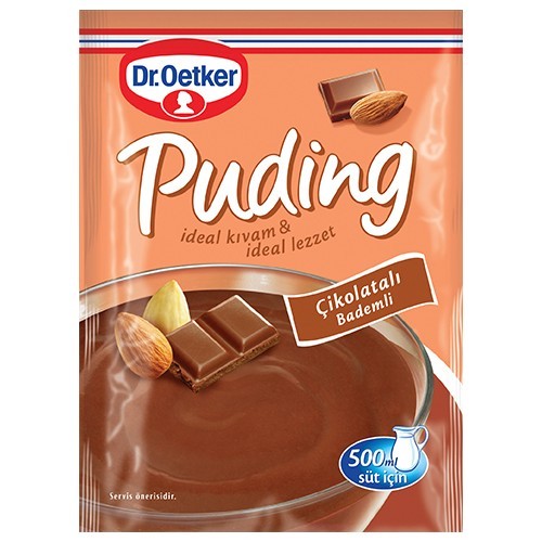 DR.OETKER PUDİNG ÇİKOLATALI BADEMLİ 104 GR*24