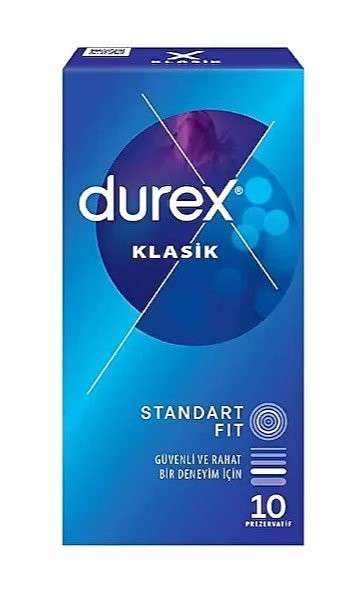 DUREX PREZERVATİF 10 LU KLASIK*12