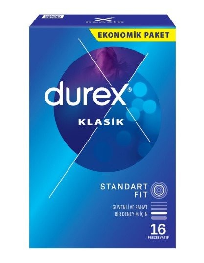 DUREX PREZERVATİF 16 LI KLASIK*6