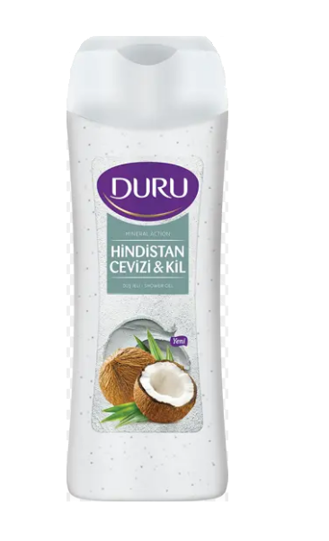 DURU SHOWER GEL 450 ML COCONUT AND MILK * 12