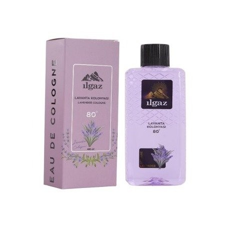 ILGAZ KOLONYA 400 ML LAVANTA KUTULU*12